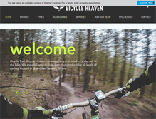 Tablet Screenshot of bicycleheavengeneva.com